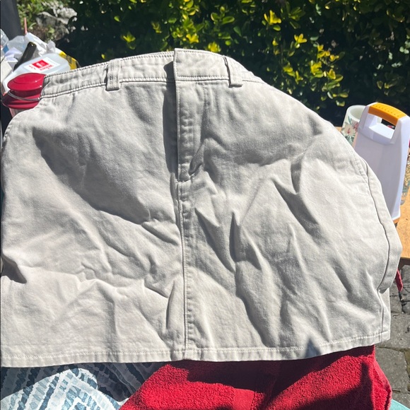 Old Navy Light Tan Cotton Skirt - Picture 1 of 4